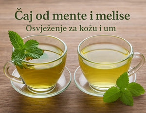 Caj od mente i melise - Osvjezenje za kozu i um