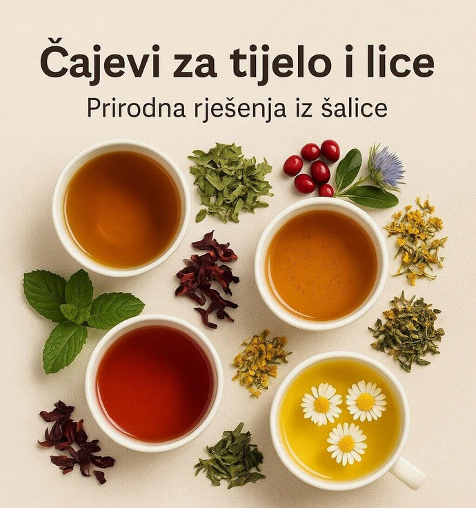 Čajevi za tijelo i lice: Prirodna rješenja iz šalice