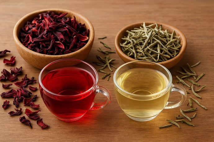 Hibiskus i bijeli čaj: Antioksidansi za mladolik izgled