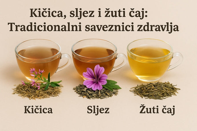 Kičica, sljez i žuti čaj: Tradicionalni saveznici zdravlja