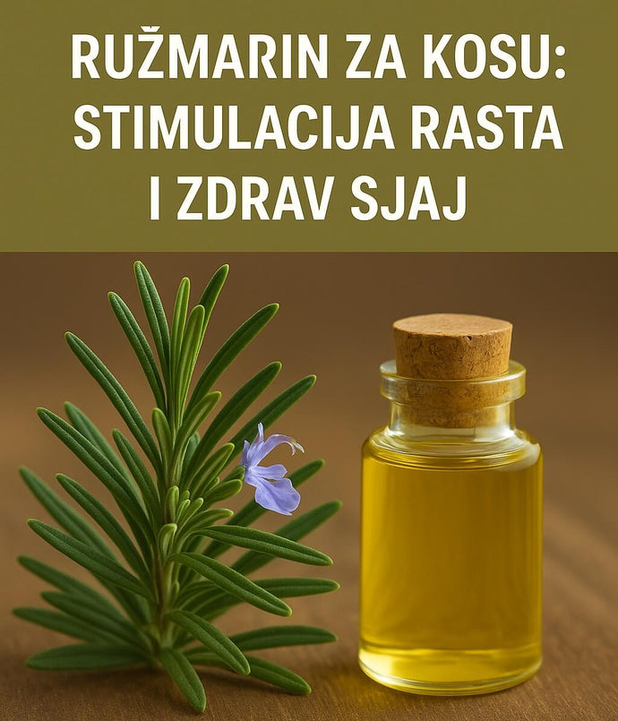 Ružmarin za kosu: Stimulacija rasta i zdrav sjaj