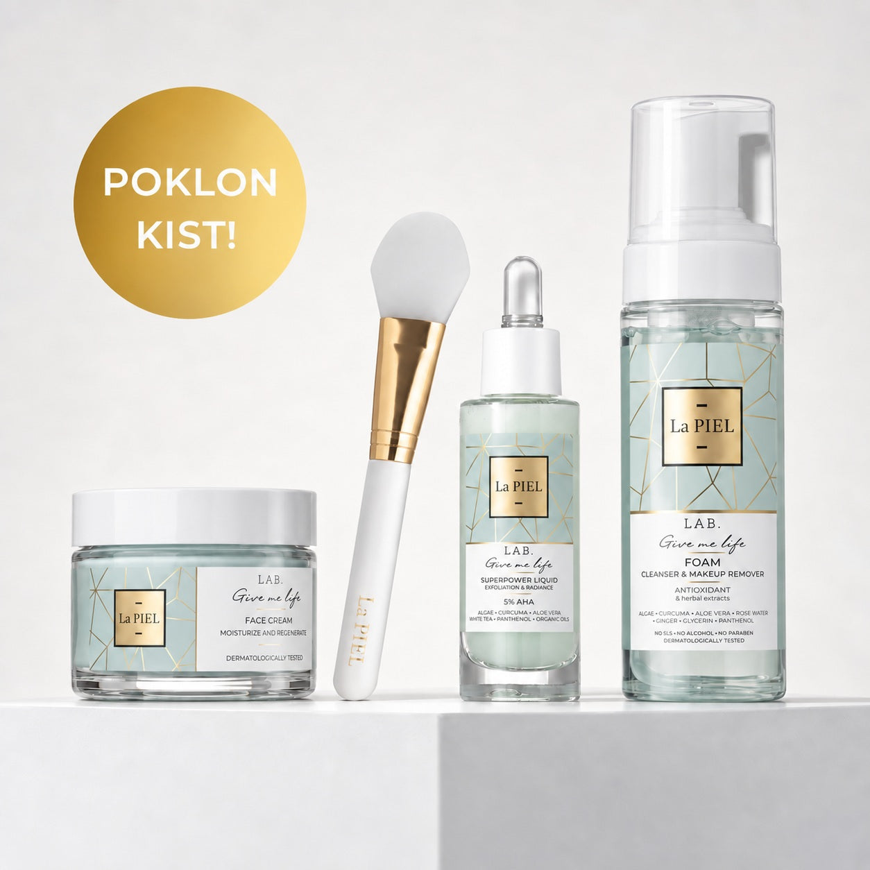 Kolekcija za lice PAKET (POKLON SILIKONSKI KIST)