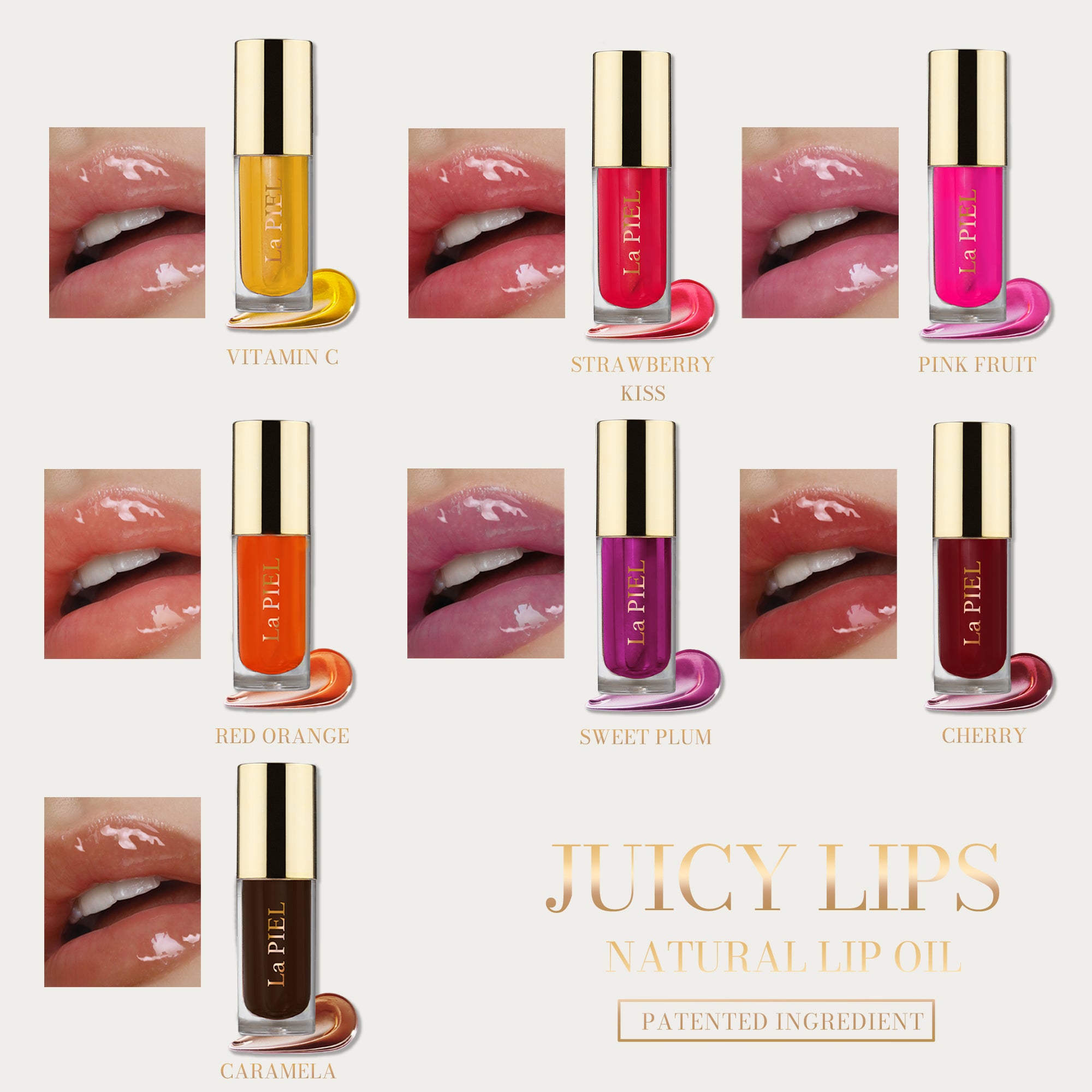 La Piel Juicy Lips Paket Prirodno Ulje Za Usne