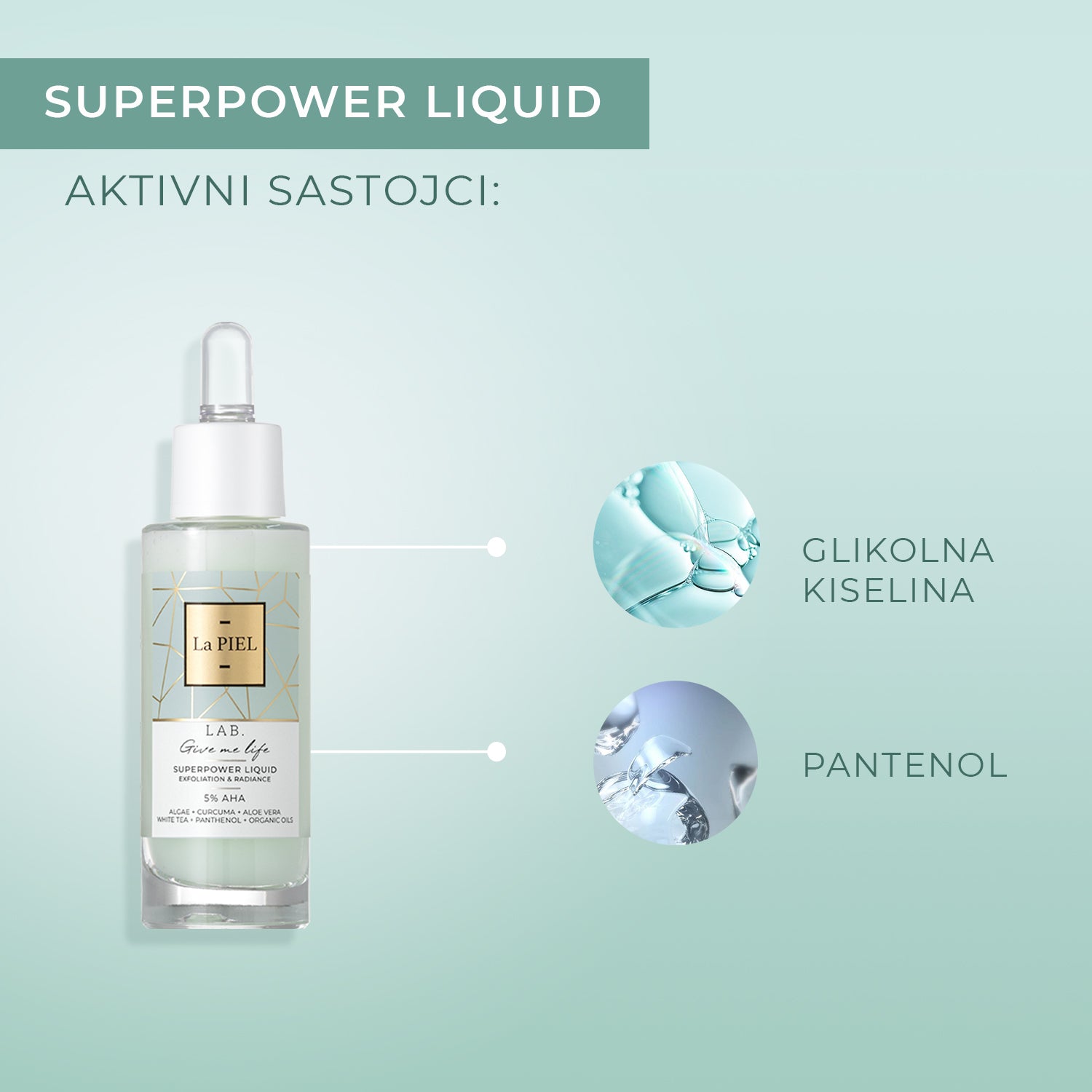 “Superpower liquid” AHA eksfolirajuća tekućina