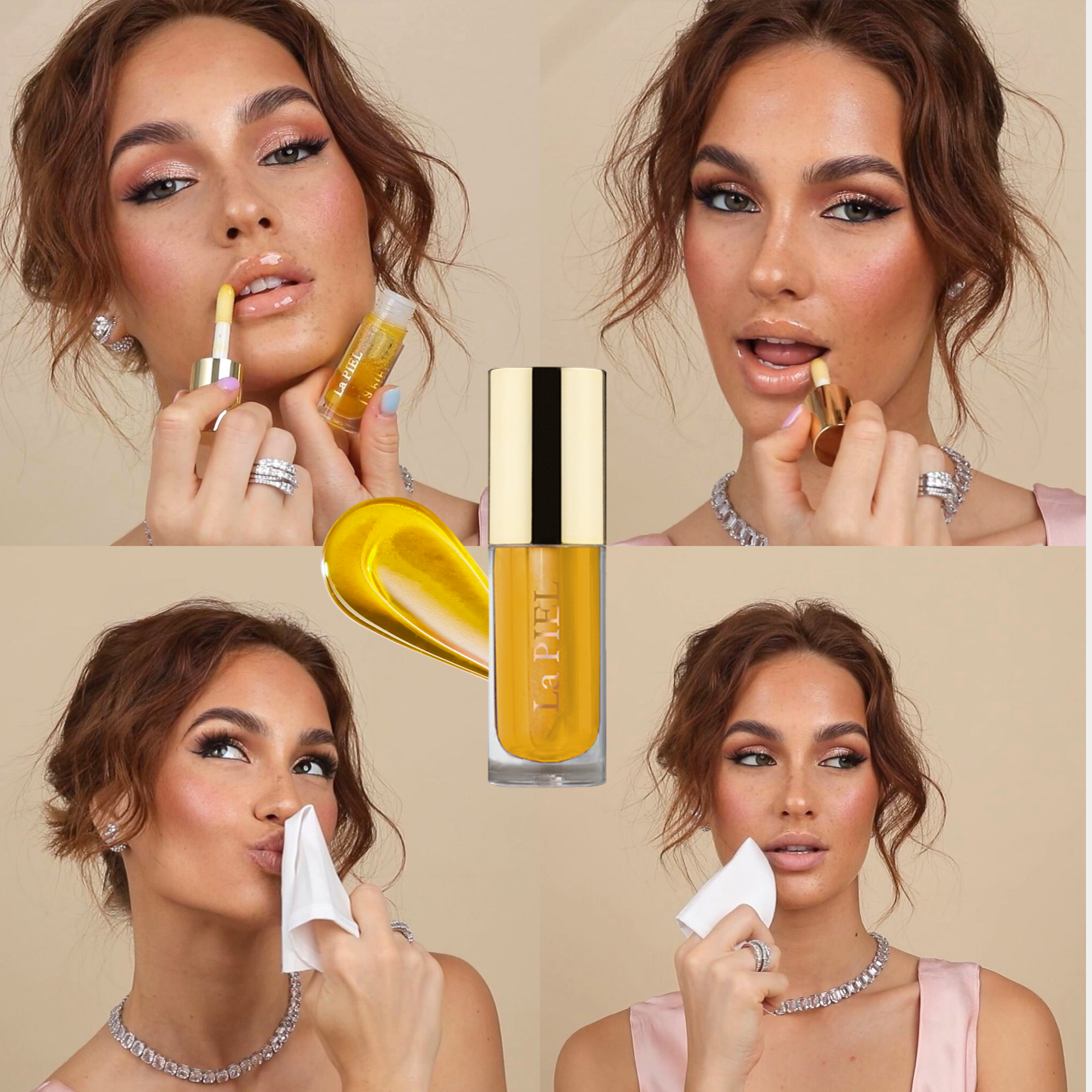 La Piel Juicy Lips Vitamin C Ulje Za Usne Prirodni Sastojci Luksuzna Kozmetika Lana Jurcevic